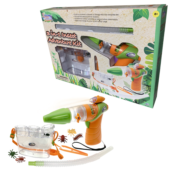 3 IN 1 INSECT ADVENTURE KIT