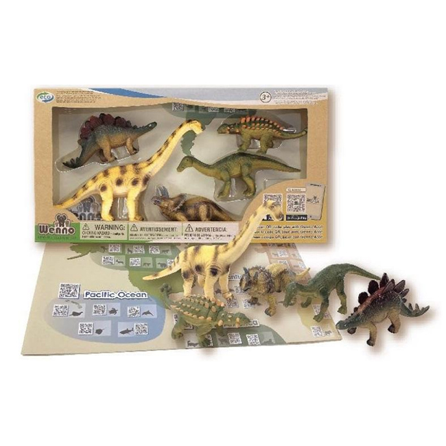 4 - 5" Herbivorous Dinosaurs