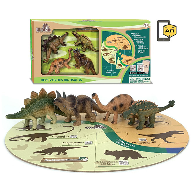 4-5" Herbivorous Dinosaurs